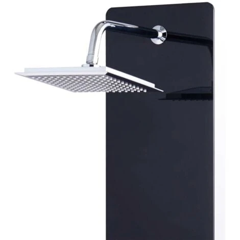 Panel Ducha De Vidrio Negro 25x44,6x130 Cm VidaXL 7 Panel Ducha De Vidrio Negro 25x44,6x130 Cm VidaXL - Imagen 5