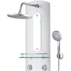 Panel De Ducha Plateado 25x43x120 Cm VidaXL -Mundo Ducha 10087283 4