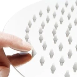 Cabezal Ducha Cuadrado 25x25cm Baño Grifo Ducha Efecto Lluvia Acero Inoxidable Elegante Espejo -Mundo Ducha 10115032 3