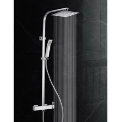 GME Conjunto De Ducha Telescópica INVERTER Cuadrada Monomando -Mundo Ducha 10174376 4