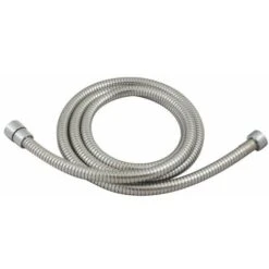 Flexo De Ducha Extensible De Acero Inoxidable De 1.70 A 2 M Color Cromo