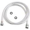 Flexo Ducha Pvc Blanco/plata 2,00 Metros -Mundo Ducha 1207661 1