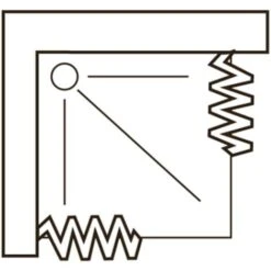 Mampara De Ducha De Pvc H 185 Cm Mod. Acquario 80x80 Apertura Central -Mundo Ducha 12225903 3