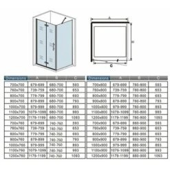 Barra De Soporte Sujección Para Mamparas 70-120cm -Mundo Ducha 12300571 5