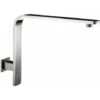 Brazo De Ducha De Latón Cuadrado Voladizo Damast Lybra Q 12616 Cromo