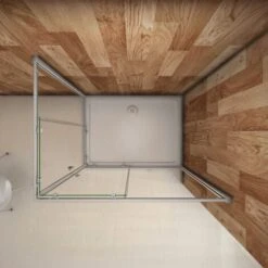 Mampara De Ducha, Apertura Central, Puertas Correderas 80x70x185cm -Mundo Ducha 14359099 3