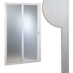 Mampara De Ducha Corredera De Acrílico Mod. Smart Con Apertura Lateral 100 Cm -Mundo Ducha 16121668 5