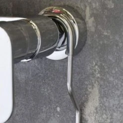 Portagel Cesta De Ducha Y Bañera Sin Taladros SOL, Muy Ligero, Fabricado En Acero Inoxidable, Fácil De Limpiar Y De Gran Resistencia, Con Acabado En Cromo Brillo -Mundo Ducha 16215151 3