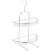 Wenko Cestillo De Acero Con Colgador 2 Niveles -Mundo Ducha 16600088 1