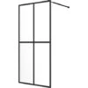 Mampara De Ducha Vidrio Templado Transparente 80x195 Cm VidaXL -Mundo Ducha 17557097 1