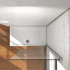 Mampara Walk-in, Mampara De Ducha Fija De 60x200cm,Vidrio Templado De 8mm Tratamiento Antical/Easyclean -Mundo Ducha 18627189 3