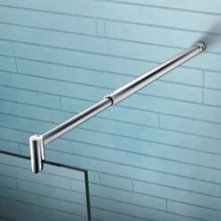 Mamparas Ducha Panel Pantalla Fija Vidrio Laminado De Film Seguirdad A Pureba De Explosiciones 8mm - Barra 70-120cm - 70x200cm -Mundo Ducha 19359131 4