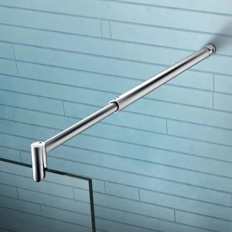 Mamparas Ducha Panel Pantalla Fija Vidrio Laminado De Film Seguirdad A Pureba De Explosiciones 8mm - Barra 70-120cm - 90x200cm 6 Mamparas Ducha Panel Pantalla Fija Vidrio Laminado De Film Seguirdad A Pureba De Explosiciones 8mm - Barra 70-120cm - 90x200cm - Imagen 4