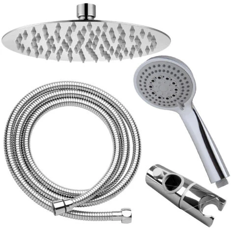 Columna De Ducha Termostática Diseño Redondo, Con Tubo Extensible De 80 A 120 Cm. Rociador Extraplano De 20cm Y Ducha De Mano De Hidromasaje Redondos. Recambios Garantizados 7 Columna De Ducha Termostática Diseño Redondo, Con Tubo Extensible De 80 A 120 Cm. Rociador Extraplano De 20cm Y Ducha De Mano De Hidromasaje Redondos. Recambios Garantizados - Imagen 5