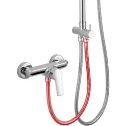 Flexo De Acero Inoxidable Para Conexión De Griféria Con Columna De Ducha, Universal, Extensible Desde 60 Cm -Mundo Ducha 1972955 4
