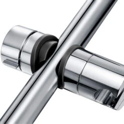 Pack De 2 Soportes Deslizantes Universales De Ducha De Mano. Para Columnas Redondas De 19 A 25 Mm De Diámetro. Fabricado En ABS De Alta Densidad Y Acabados En Cromo Brillo 8 Pack De 2 Soportes Deslizantes Universales De Ducha De Mano. Para Columnas Redondas De 19 A 25 Mm De Diámetro. Fabricado En ABS De Alta Densidad Y Acabados En Cromo Brillo -Mundo Ducha 1973000 2