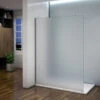 Mamparas De Ducha Panel Fijo Cristal Esmerilado Antical 8mm - Barra 70-120cm - 100x200cm -Mundo Ducha 19833596 1