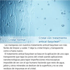 Mamparas De Ducha Panel Fijo Cristal Esmerilado Antical 8mm - Barra 70-120cm - 100x200cm -Mundo Ducha 19833596 3