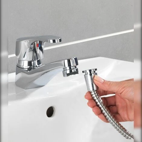 Wenko Ducha Para Lavabo CROMO 4 Wenko Ducha Para Lavabo CROMO - Imagen 2