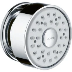 Ducha Lateral Hansgrohe 1 Roseta De Chorro Redonda, Color: Cromado - 28464000