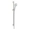 Hansgrohe Crometta 100 Set De Ducha 1jet Con Barra De Ducha De 90 Cm, 26658400, Blanco/cromo - 26658400 -Mundo Ducha 25281467 1