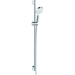Hansgrohe Crometta Set De Ducha Vario Con Barra De Ducha 90 Cm, 26536400, Blanco/cromo - 26536400