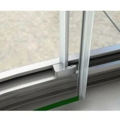 MAMPARA CORREDERA ESQUINA ANGULAR CRISTAL TEMPLADO TRASPARENTE 5MM 76x76x185CM -Mundo Ducha 26981363 3