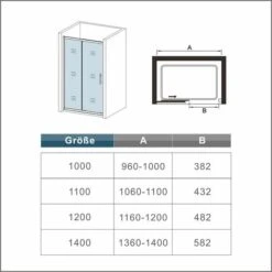 MAMPARA DE DUCHA DE PUERTA CORREDERA VIDRIO 6MM , Frontal CRISTAL TEMPLADO CON GRADIENTE SERIGRAfía,120x190cm -Mundo Ducha 27059587 5