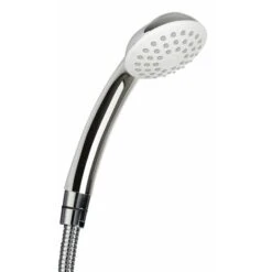 TATAY Kit Ducha Cromado De 1 Funcion, Mas Flexo De 1,7m, No Incluye Soporte.