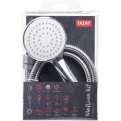 KIT DUCHA SOPORTE MARINA CROMO -Mundo Ducha 27214905 4