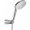 TATAY Kit Ducha Soporte De 4 Funciones, Cromado, Incluye Soporte Multiposicion, Y Flexo Metal De Doble Engatillado De 1,5 M -Mundo Ducha 27214996 1