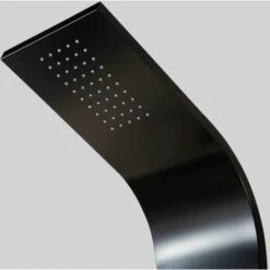 Columna De Hidromasaje De Aluminio Negro A-92 10 Columna De Hidromasaje De Aluminio Negro A-92 -Mundo Ducha 2810894 4