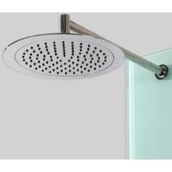 Columna De Hidromasaje Acabada En Cristal Blanco, Modelo Cádiz -Mundo Ducha 2810989 3