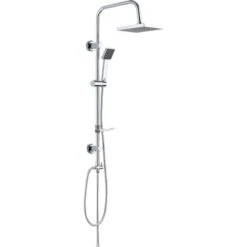 Set De Ducha RY-S002 En Acero Inoxidable Sin Grifo