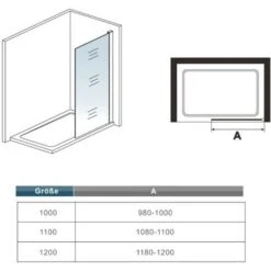70x200cm Mamparas De Ducha Pantalla Panel Fijo Estilo Industrial Negro Mate Con Cuadrados Cristal Antical 8mm Barra 90cm 11 70x200cm Mamparas De Ducha Pantalla Panel Fijo Estilo Industrial Negro Mate Con Cuadrados Cristal Antical 8mm Barra 90cm -Mundo Ducha 28228822 5