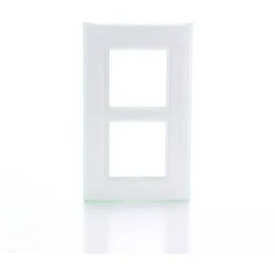 Placa De Cubierta Legrand - Livinglight 2 X 2 Módulos Verticaal Aqua