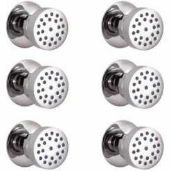 6x Jets De Ducha Redondos