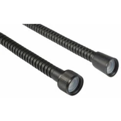 Flexo De Ducha De Acero Inoxidable Negro 1,5m Noir -Mundo Ducha 34338142 3