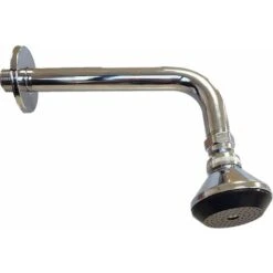 Brazo De Ducha Con Rociador Y Rosetón De 20 Cm De Largo Tecom DBRD20SOFB Cromo