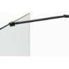 Moments Of Glass Barra Estabilizadora / Barandilla Para Paredes De Ducha E De Walk In De 6mm - 10mm 49 Cm Barra De Estabilizadora De Esquinas 25BM Negro