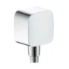 Toma De Agua Con Válvula Anti-retorno Cuadrado Hansgrohe FixFit E