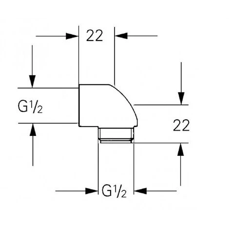 Grohe Codos De Salida Ref. 45304000 6 Grohe Codos De Salida Ref. 45304000 - Imagen 4