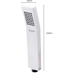 Cabeza De Ducha ABS, Cromado [QLI-FA-S02] (QLI-FA-S02) -Mundo Ducha 44511619 4