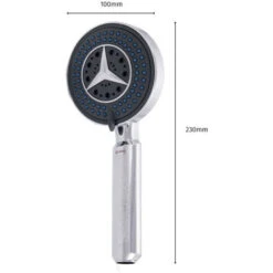 Cabeza De Ducha ABS, Cromado [QLI-FA-S08] (QLI-FA-S08) -Mundo Ducha 44511648 4