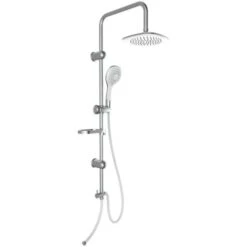 Set De Ducha DUSCHTRAUM Cromado Y Blanco EISL