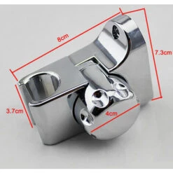 Soporte De Ducha Para Cabezal De Ducha De Mano, Soporte Ajustable En Altura, ángulo Amplio Ajustable Para Adaptarse A Cualquier Espacio De Baño -Mundo Ducha 46129378 5