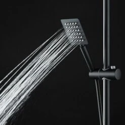 DP Grifería - Set De Ducha Obsidiana En Color Negro En Caja Azul -Mundo Ducha 50328909 3