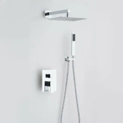 DP Grifería - Set De Ducha Empotrado, Monomando, Acabado En Cromo Modelo Arenas