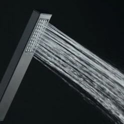 DP Grifería - Set De Ducha Empotrado, Monomando, En Color Negro Modelo Arenas -Mundo Ducha 50328914 3