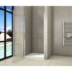 Mamparas De Ducha Puerta Abatible Completa 6mm Antical 70x195cm -Mundo Ducha 5135144 3